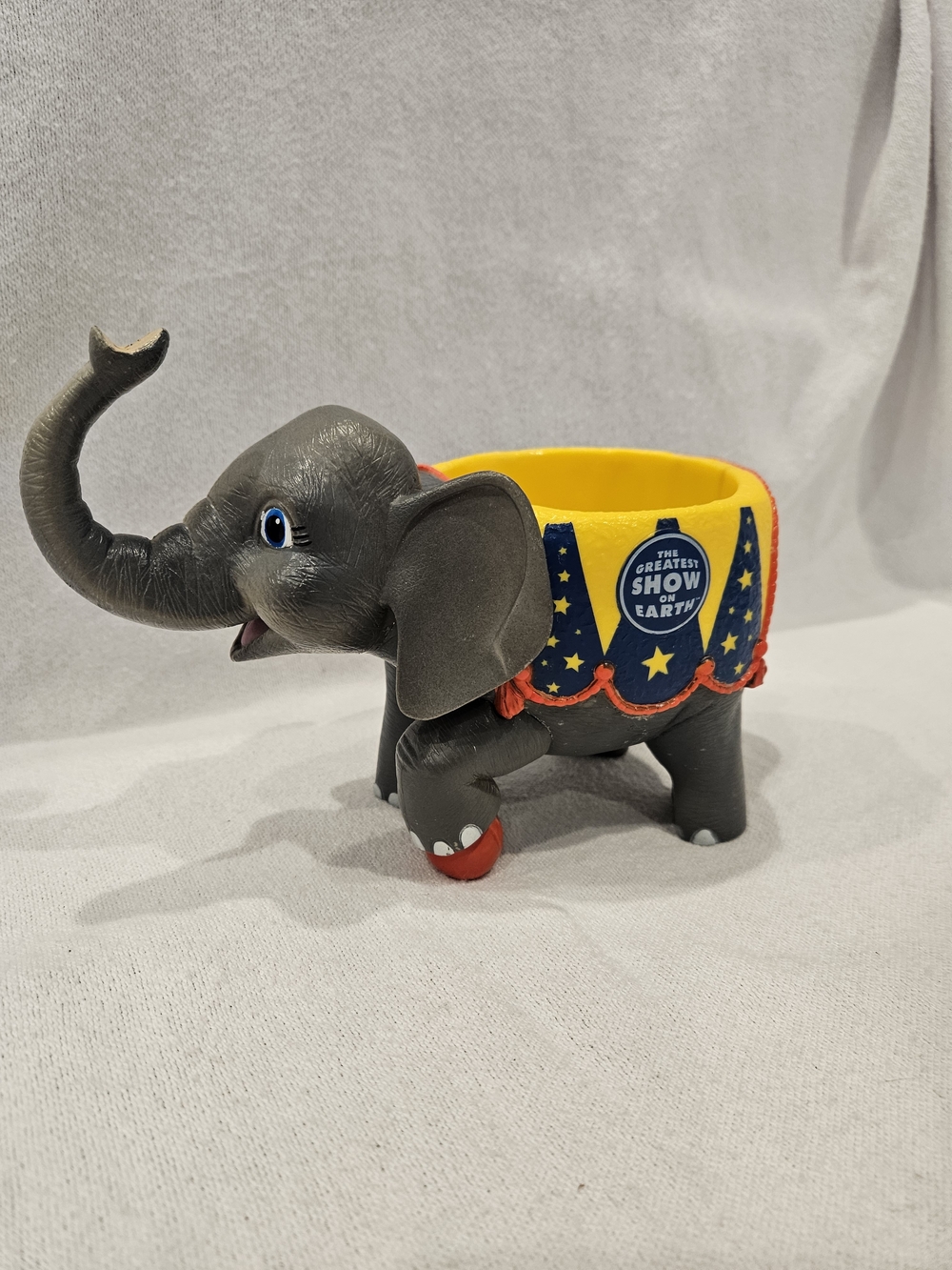 Greatest Show on Earth Circus Elephant Cup Mug Barnum Bailey Ringling Bros 9"